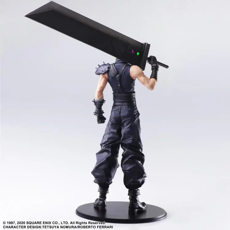 Square Enix Final Fantasy VII: Remake Static Arts Cloud Strife Pom Pom Tina