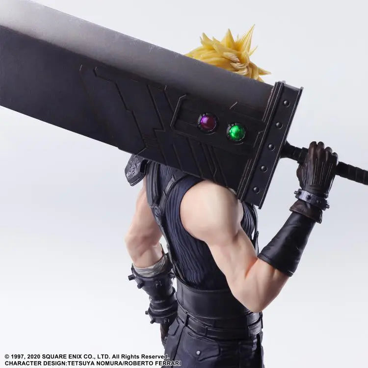Square Enix Final Fantasy VII: Remake Static Arts Cloud Strife Pom Pom Tina