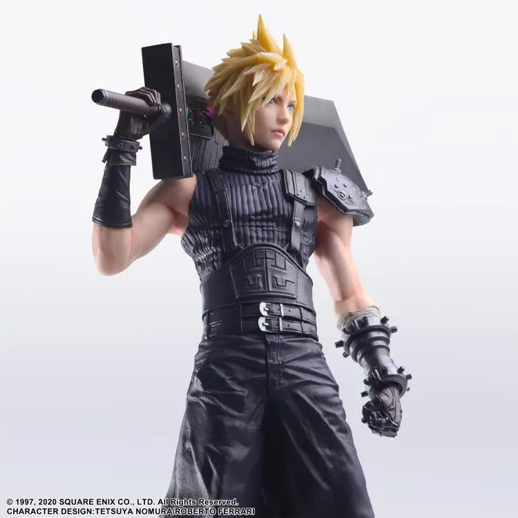 Square Enix Final Fantasy VII: Remake Static Arts Cloud Strife Pom Pom Tina