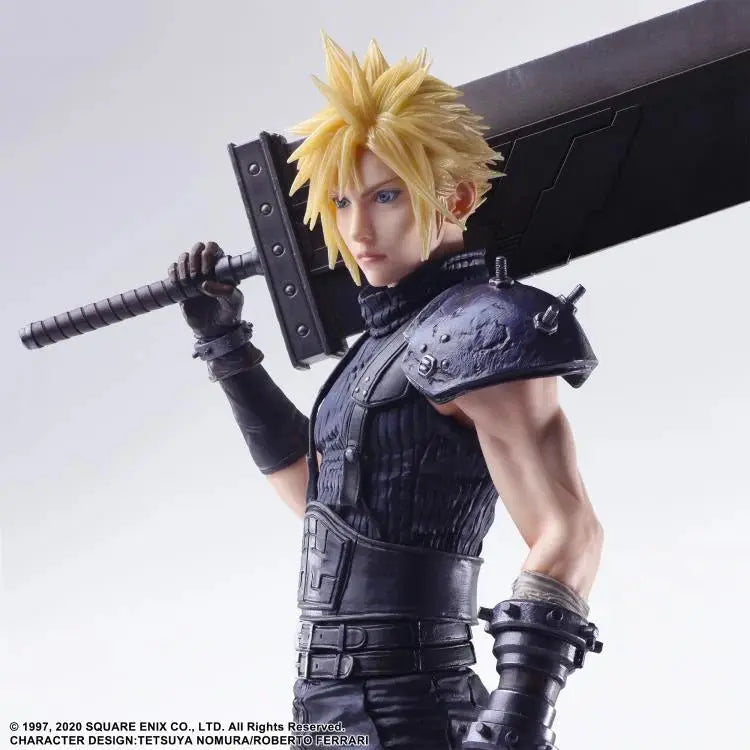 Square Enix Final Fantasy VII: Remake Static Arts Cloud Strife Pom Pom Tina