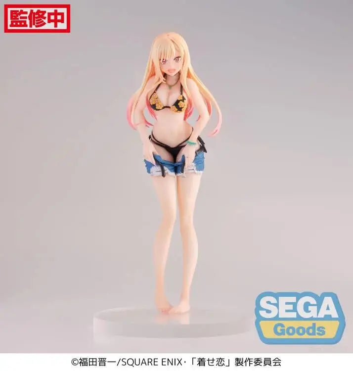 Sega My Dress Up Darling Luminasta Marin Kitagawa Figure Pom Pom Tina
