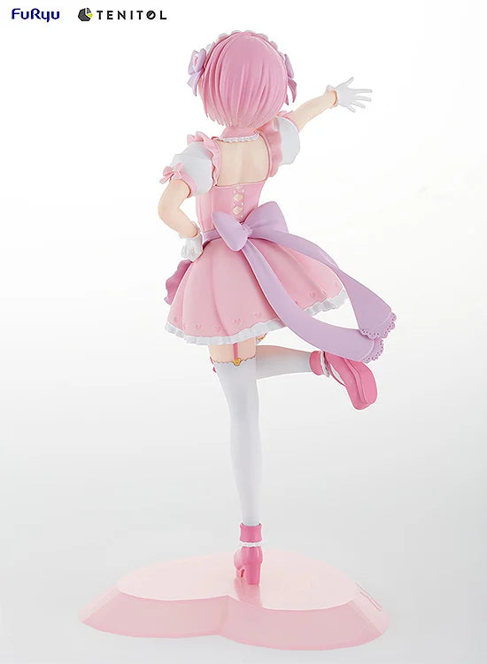 Re:Zero Starting Life in Another World Tenitol Rem & Ram (Yumekawa Maid Ver.) Figure Set (With Bonus)