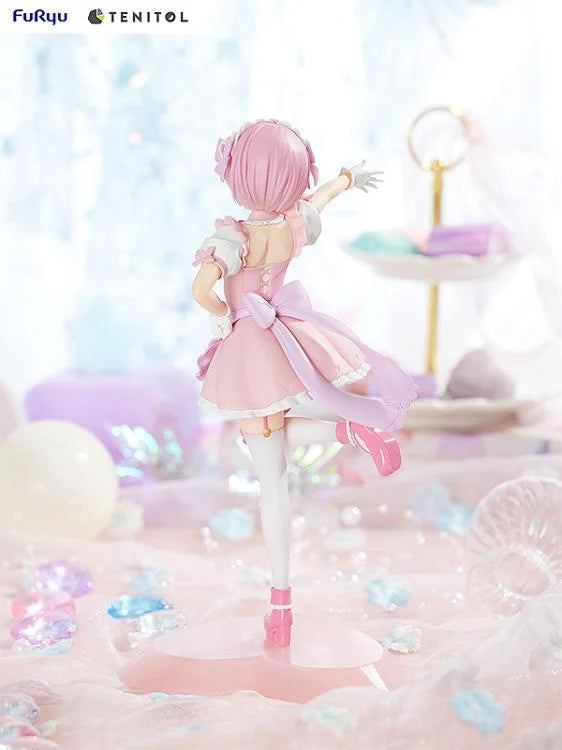 Re:Zero Starting Life in Another World Tenitol Rem & Ram (Yumekawa Maid Ver.) Figure Set (With Bonus)