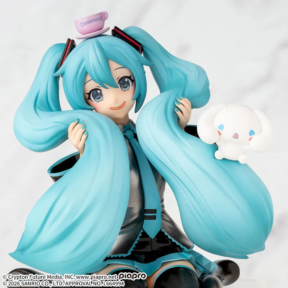Sega Hatsune Miku x Cinnamoroll Choconose Premium Figure