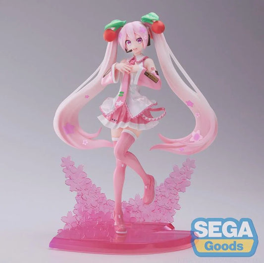 Vocaloid Luminasta Sakura Miku Figure