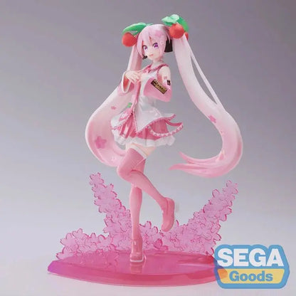 Vocaloid Luminasta Sakura Miku Figure Pom Pom Tina