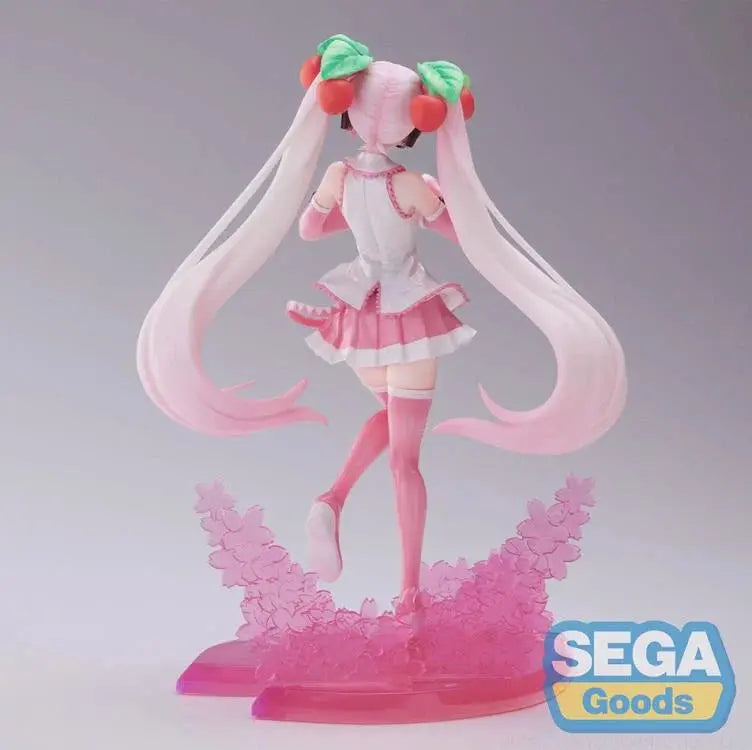 Vocaloid Luminasta Sakura Miku Figure Pom Pom Tina