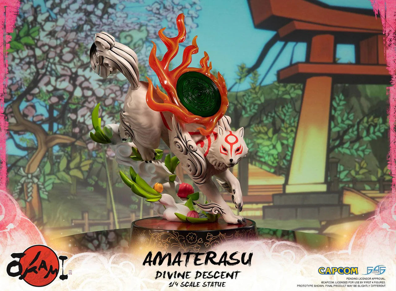 First 4 Figure Amaterasu Divine Descent 1/4 Scale