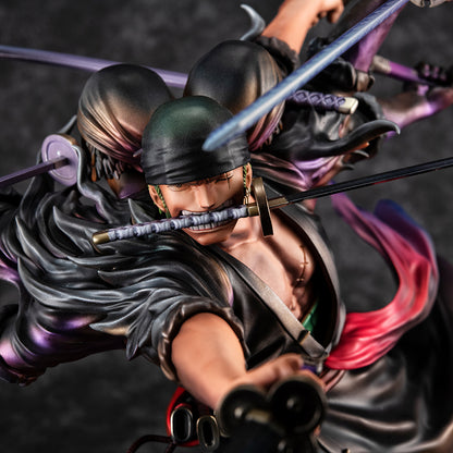 Megahouse One Piece Portrait Of Pirates WA-MAXIMUM Roronoa Zoro ver. Demon Spirit Kyuutou-ryuu “Asura”