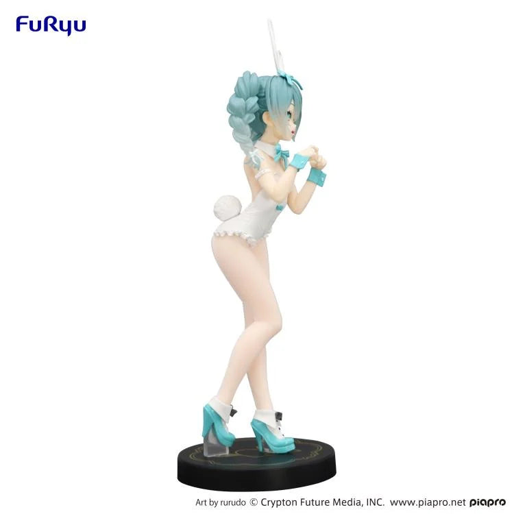 FuRyu Vocaloid BiCute Bunnies Hatsune Miku Rurudo White Color Ver.