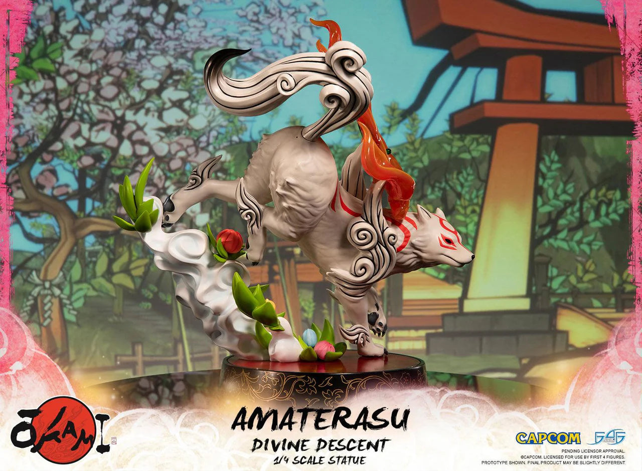 First 4 Figure Amaterasu Divine Descent 1/4 Scale
