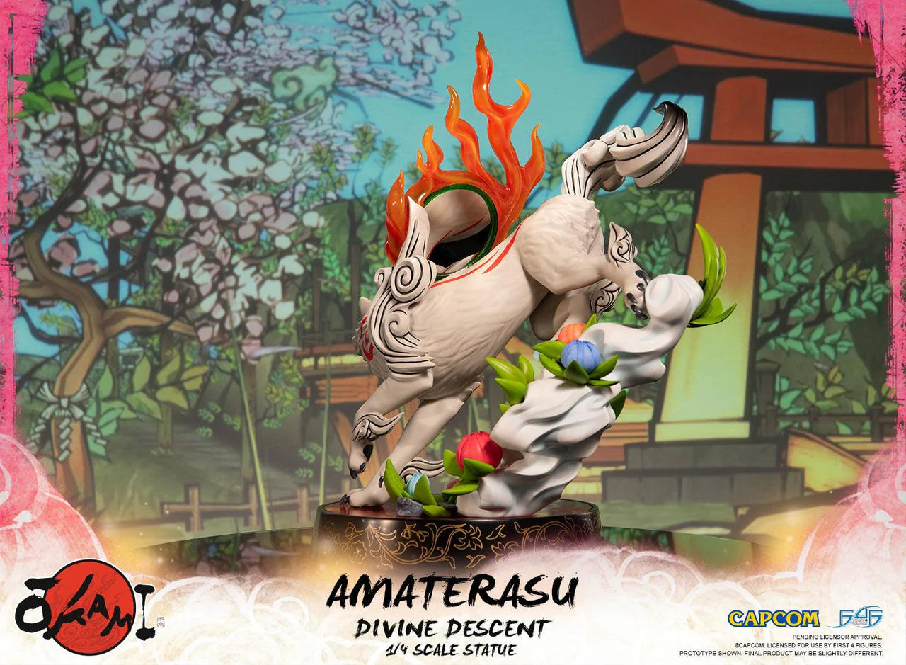 First 4 Figure Amaterasu Divine Descent 1/4 Scale