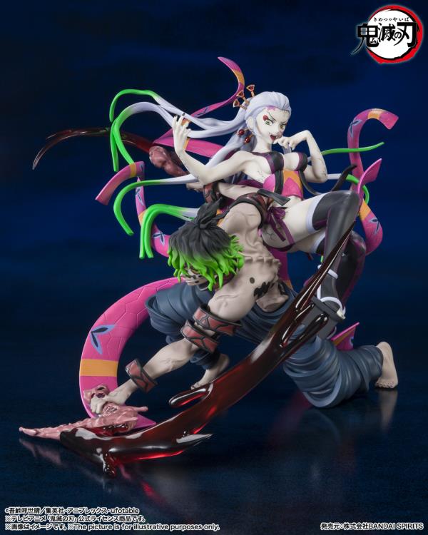 Bandai Spirit Demon Slayer Kimetsu no Yaiba FiguartsZERO Daki & Gyutaro Pom Pom Tina