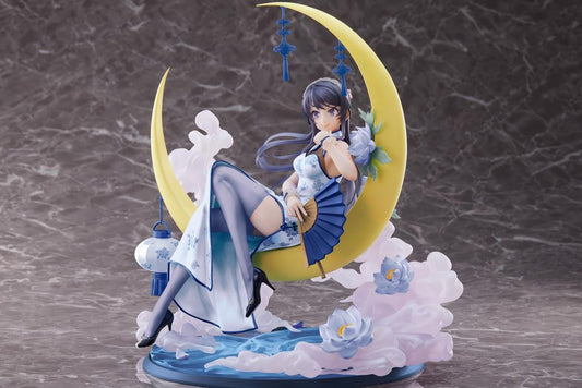 Taito Rascal Does Not Dream of Bunny Girl Senpai Spiritale Mai Sakurajima White China Dress Ver. 1/7 Scale