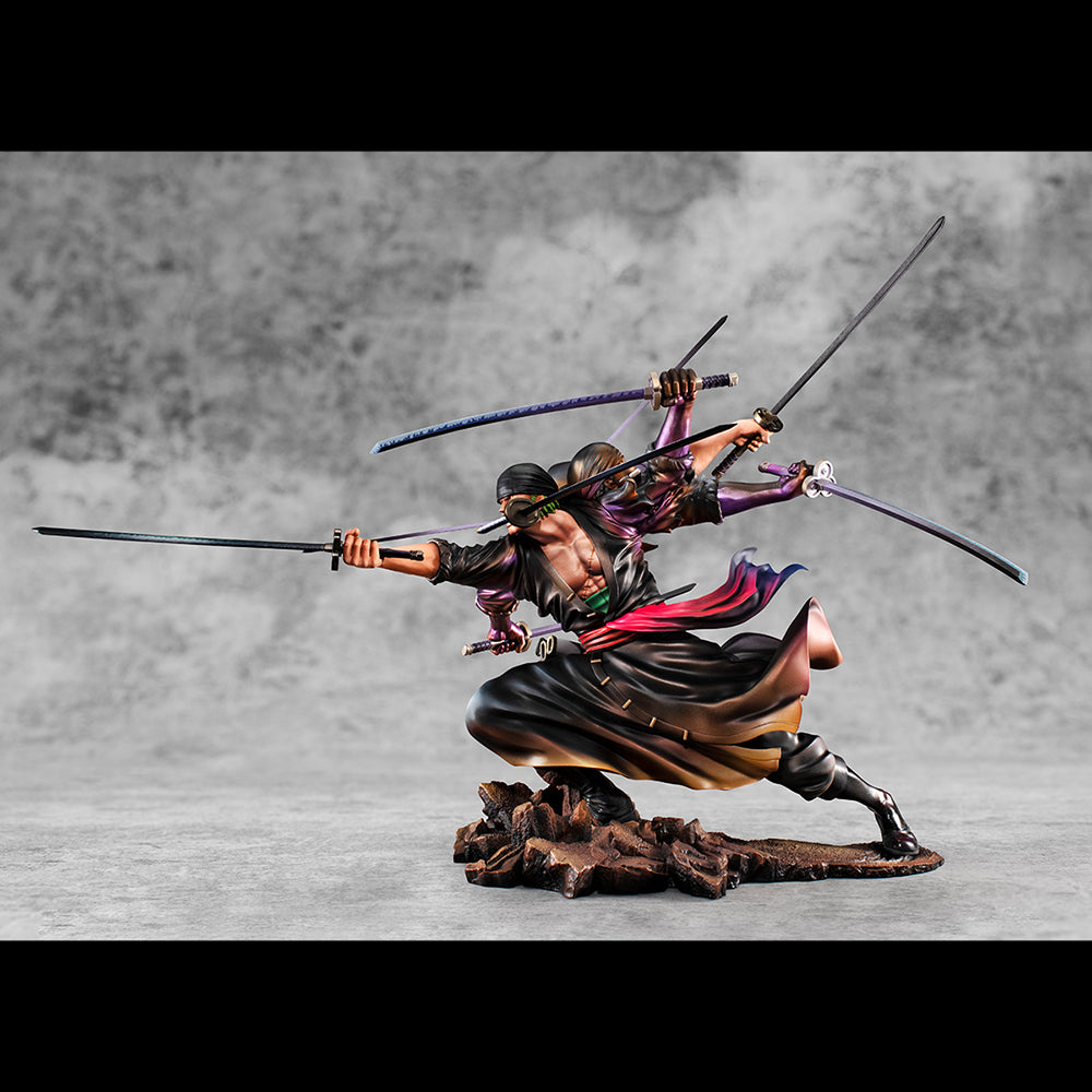 Megahouse One Piece Portrait Of Pirates WA-MAXIMUM Roronoa Zoro ver. Demon Spirit Kyuutou-ryuu “Asura”