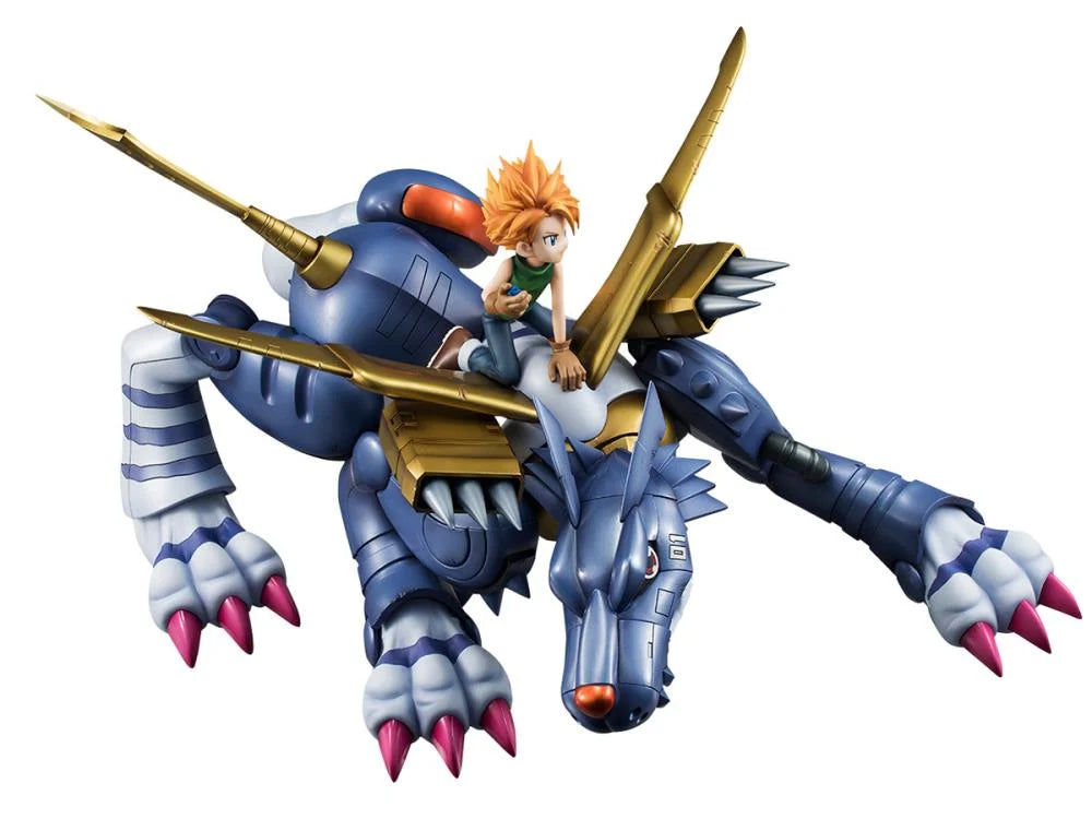 Precious G.E.M. Digimon Adventure Metal Garurumon & Ishida Yamato