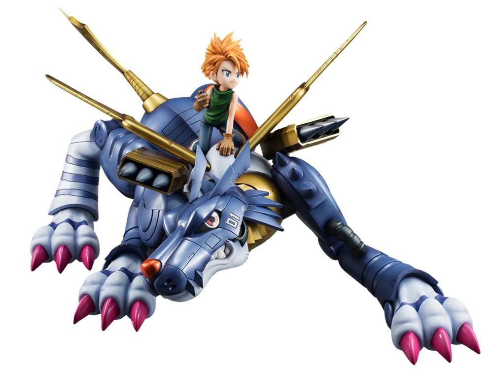 Precious G.E.M. Digimon Adventure Metal Garurumon & Ishida Yamato