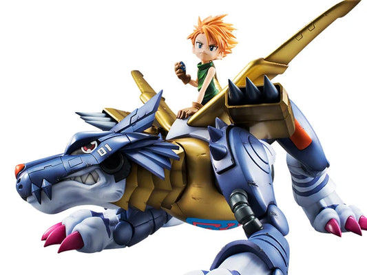 Precious G.E.M. Digimon Adventure Metal Garurumon & Ishida Yamato