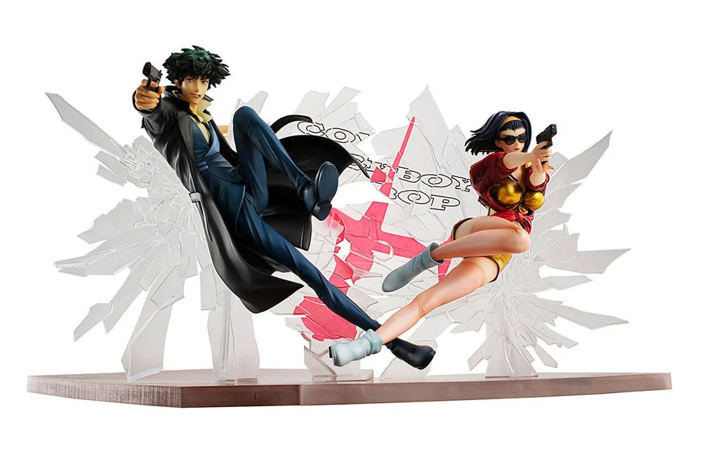 Megahouse Cowboy Bebop Spike Spiegel & Faye Valentine Gig Set of 2 Figures