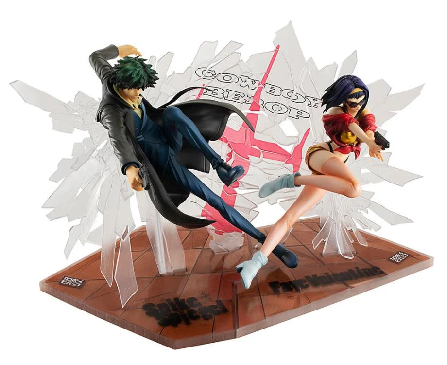 Megahouse Cowboy Bebop Spike Spiegel & Faye Valentine Gig Set of 2 Figures