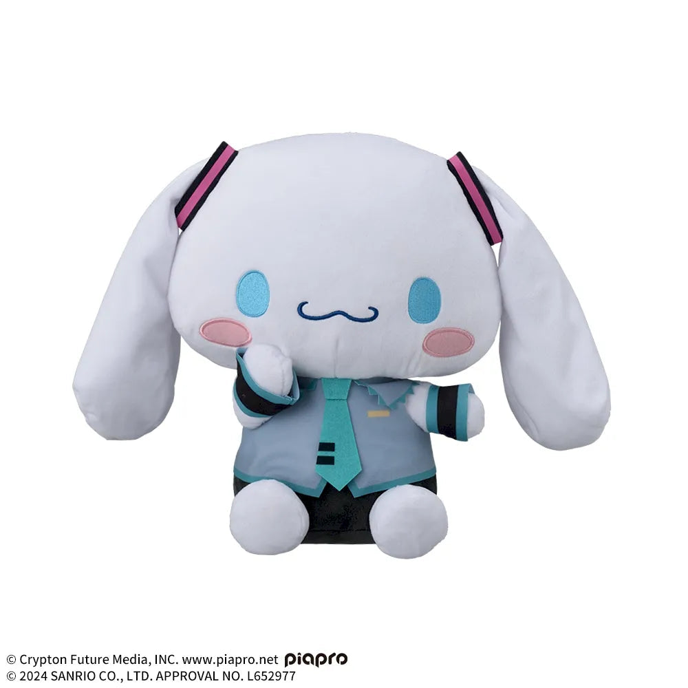 Sega Hatsune Miku x Cinnamoroll - L Nuigurumi Plush