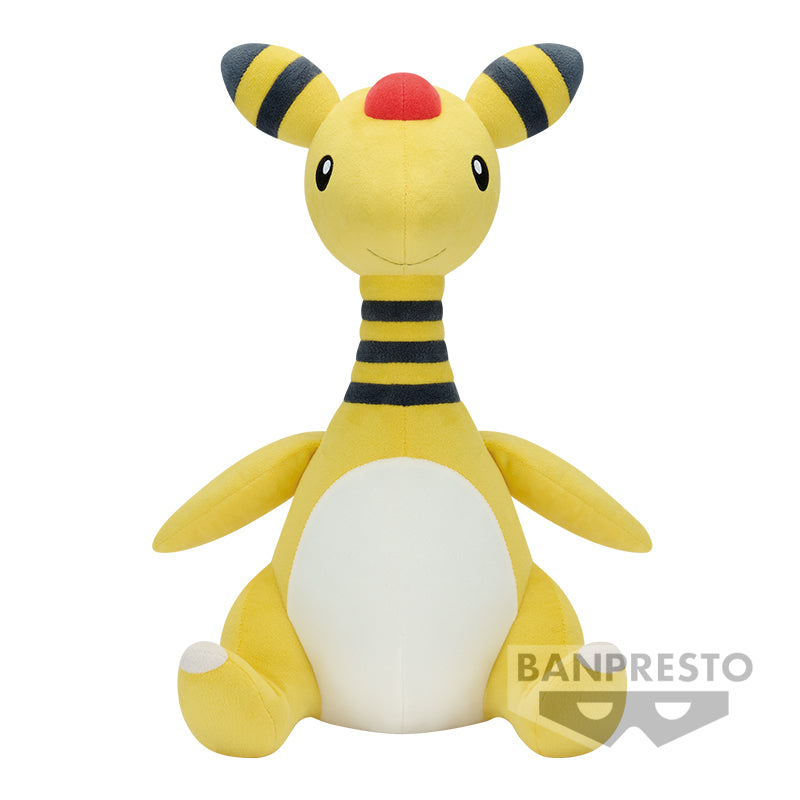 Banpresto Pokémon Mecha Mofugutto Ampharos plushie Pom Pom Tina