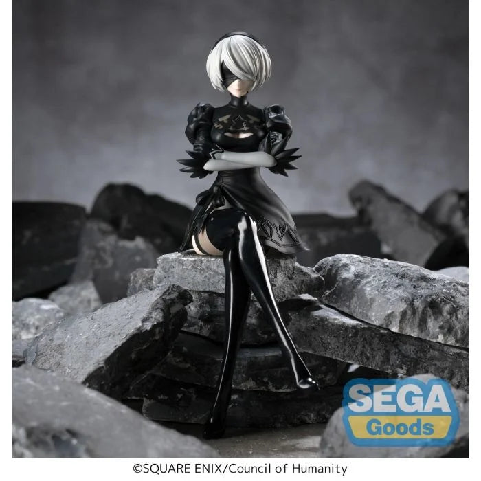 NieR: Automata Ver1.1a 2B Premium Perching Figure