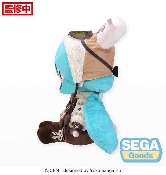 Hatsune Miku Marshmallow Hot Cocoa Fuwapuchi Plushie LL