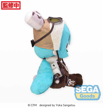 Hatsune Miku Marshmallow Hot Cocoa Fuwapuchi Plushie LL