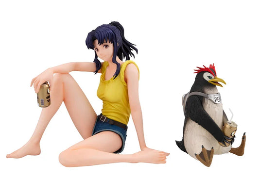 Megahouse-GALS Series Rebuild of Evangelion Misato Katsuragi & Pen Pen vol.2 Figures