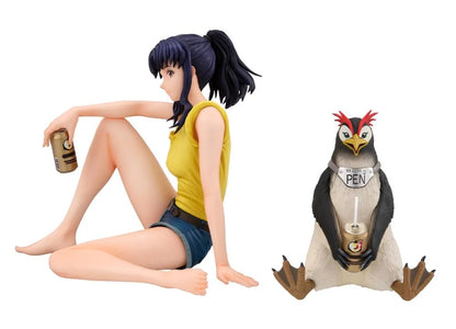 Megahouse-GALS Series Rebuild of Evangelion Misato Katsuragi & Pen Pen vol.2 Figures
