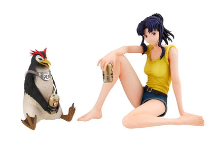Megahouse-GALS Series Rebuild of Evangelion Misato Katsuragi & Pen Pen vol.2 Figures