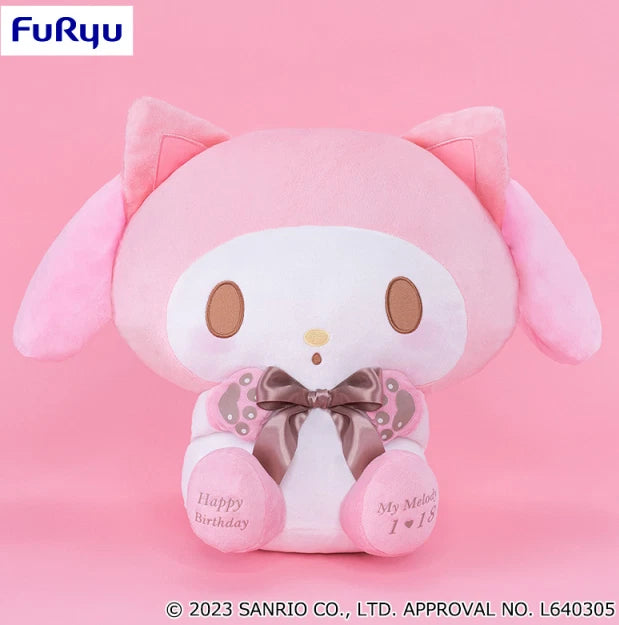 Sanrio My Melody Peach Cat Cosplay Birthday BIG Plush