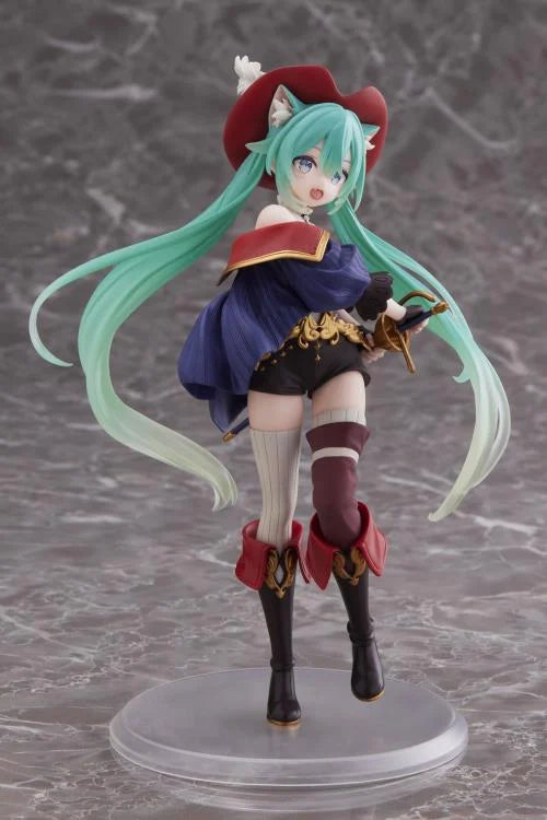 Vocaloid Hatsune Miku (Puss in Boots) Wonderland Figure