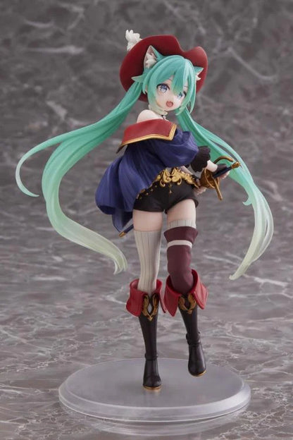 Vocaloid Hatsune Miku (Puss in Boots) Wonderland Figure