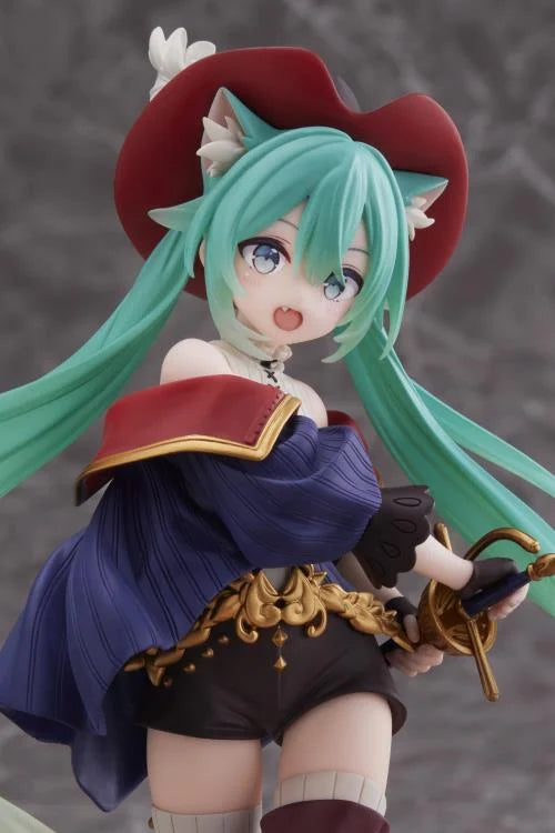 Vocaloid Hatsune Miku (Puss in Boots) Wonderland Figure