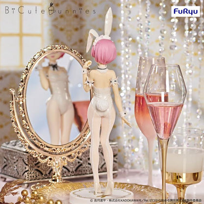 Re:Zero Starting Life in Another World BiCute Bunnies Ram (White Pearl Color Ver.) Figure.