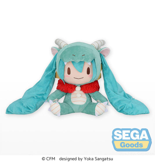 Sega fuwa petit Hatsune Miku Dragon 2024 Collectible Plush (LL)