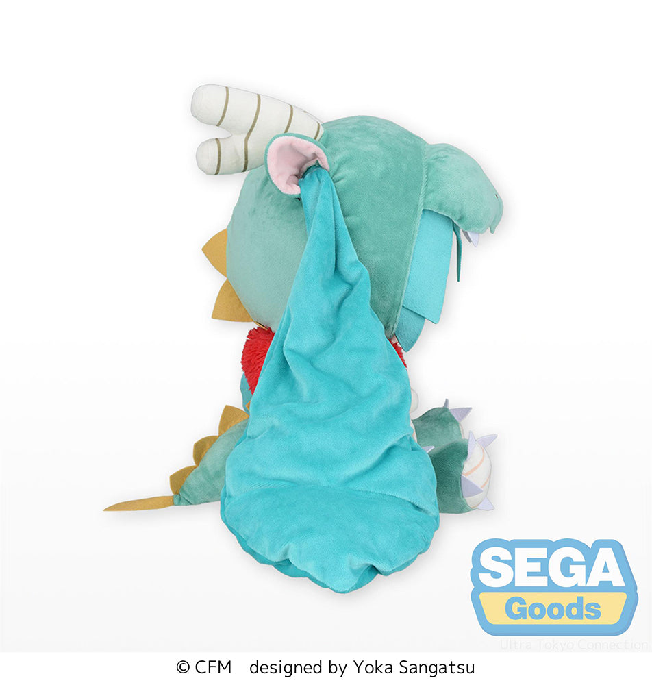 Sega fuwa petit Hatsune Miku Dragon 2024 Collectible Plush (LL)