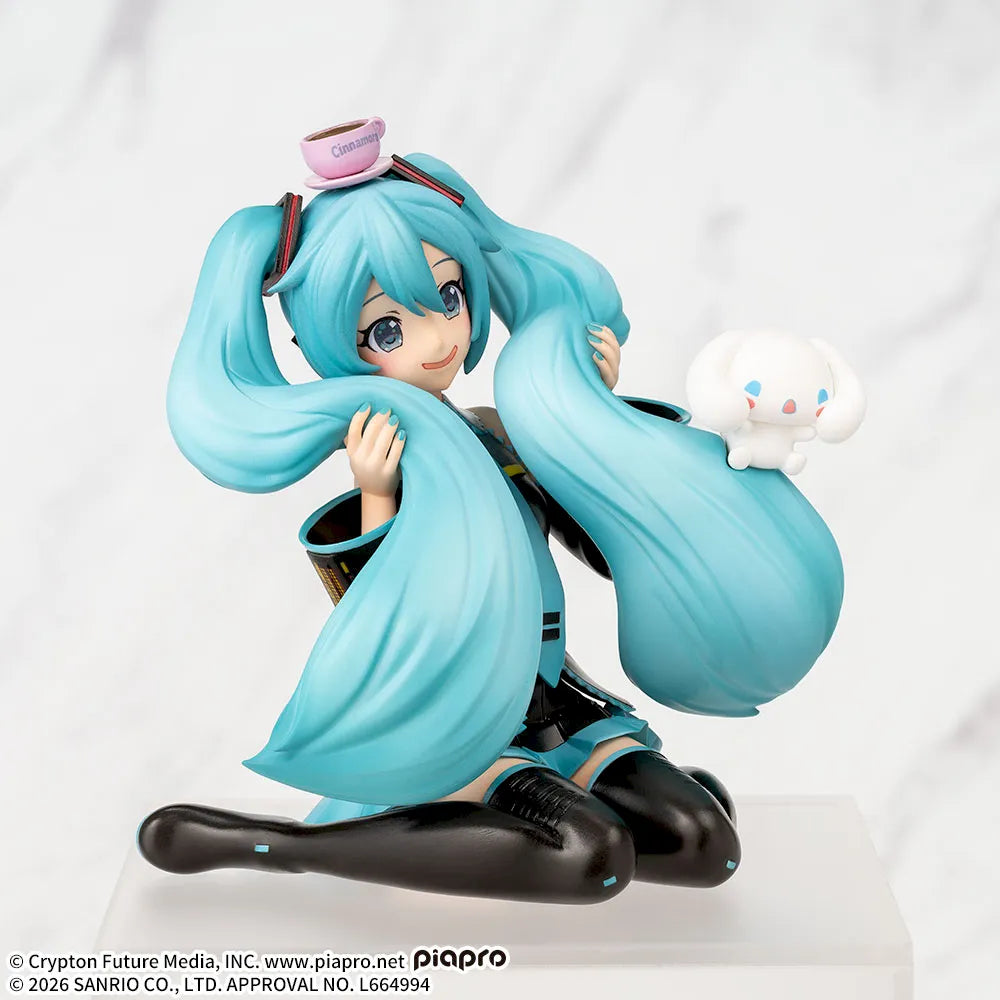 Sega Hatsune Miku x Cinnamoroll Choconose Premium Figure