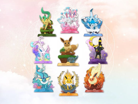 Funism Pokemon Adventure! Eevee Series 002 Box of 9 Random Figures