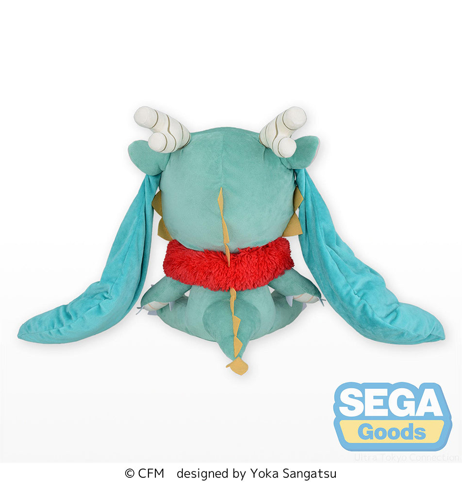 Sega fuwa petit Hatsune Miku Dragon 2024 Collectible Plush (LL)
